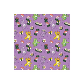 Fabric, Care Bears Light Purple Sushi Frenzy